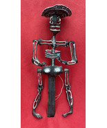 Eusebio Pascual Mexican Folk Art Alambriode Day Of Dead Funky Skeleton P... - £74.78 GBP