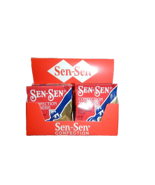 1 box 12-PACKETS Old VINTAGE candy SEN SEN mint licorice breath freshener mint - £395.67 GBP