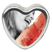 Watermelon Edible Heart Candle - $17.83