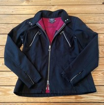 Ariat Women’s Full zip Soft Shell jacket size L Black CB  - £30.02 GBP
