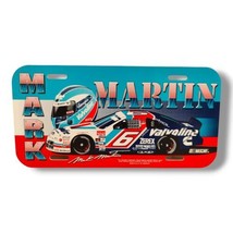Mark Martin #6 NASCAR Plastic License Plate Valvoline Wincraft USA - £15.80 GBP