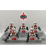 Star Wars Coruscant Guard Clone Shock Trooper Custom Minifigures Squad of 5 - $14.99