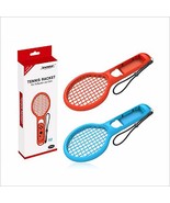 Dobe Switch Tennis Racket Set (Red + Blue) for Nintendo Switch Joy-Con C... - $21.28 CAD