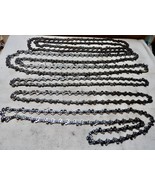 5x Used Mix Lot Chainsaw Chains Many Lengths You Sharpen & Resale Or Use 5O - $25.99