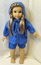 2-Piece Jogging Suit Raincoat &amp; Shorts ~ Clothes For 18&quot; American Girl Doll New - £8.69 GBP
