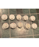 10 White Security Spider Wrap Alarms *PRE OWNED/Nice Condition* xx1 - $24.99