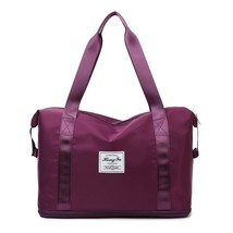 Large Capacity Travel Bags Female Male Portable Folding Bag Travel Waterproof Du - £42.60 GBP