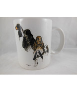 English Spaniel Cocker Coffee Mug Laura Rogers ART USA Plus linen hand t... - €10,25 EUR