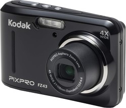 Kodak Pixpro Friendly Zoom Fz43-Bk 16Mp Digital Camera With 4X Optical Z... - $136.55