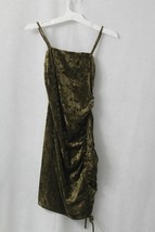 Women&#39; Ruched Lip Dress - Wild Fable™ Size M - Velvet Like Material - Ol... - £4.69 GBP
