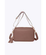 PU Leather Tassel Crossbody Bag - $70.15 CAD
