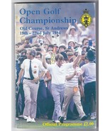 1984 British Open Program Steve Ballesteros Winner - €149,93 EUR