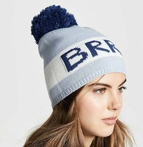 Kate Spade New York Hat BRRR Pom Knit Beanie Stormy Sky New - £27.78 GBP