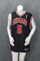 Chicago Bulls Jersey (Retro) - Jalen Rose # 5 by Reebok - Men&#39;s XL - £71.58 GBP