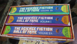 The Science Fiction Hall of Fame: Vols. I IIA IIB 3-book lot Box Set 1973 Avon - £29.20 GBP