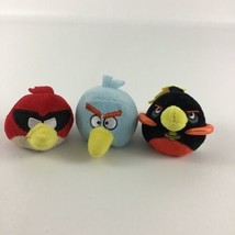 Angry Birds Space Plush Stuffed Lot Mini Toy Flingers Pencil Toppers Rovio - £25.35 GBP