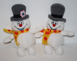 Warner Bros Frosty The Snowman 9" Plush Soft Toy Stuffed Lot of 2 Commonwealth - $16.45