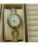 Brighton Watch Alta Womens Silver Gold Tone Heart Design Quartz Movement... - $56.10