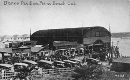 Postcard Dance Pavillion Pismo Beach Ca San Luis Obispo County K7 - £7.19 GBP