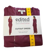 Edited Women&#39;s Size Medium Dress Cutout Long Midi Slit Ribbed Remi Bader... - $20.85 CAD