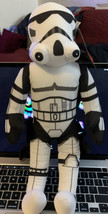 Star Wars Storm Trooper 17 Inch Plush With Backpack Straps NEW Bag School - £19.73 GBP