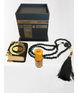Muslim Gift KAABA Box inside Mini Quran Prayer bead and Perfume Oil (Haj... - $33.12 CAD