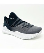 Under Armour UA GS Curry 5 White Black Welcome Home Kids Sneakers 302074... - $82.16 CAD