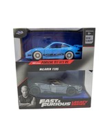Jada Fast Furious Legacy Series 1:32 Porsche 911 GT3 RS &amp; McLaren 720s N... - £19.76 GBP