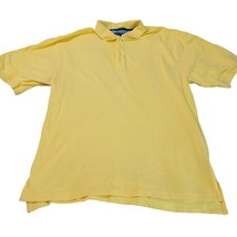 Tommy Hilfiger Mens Golf Polo Yellow Size XXL 100% Cotton Short Sleeve P... - $16.15