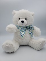 Ganz Plush Polar Bear White The Bear Sentiments Fluff Stuffed Animal Soft Lovey - £14.23 GBP