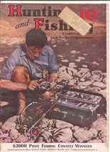 Hunting and Fishing 3/1942-WWII era issue-info-pix-ads-G - £44.36 GBP