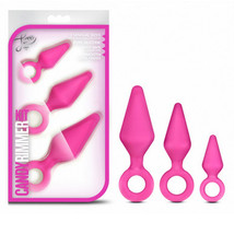 Blush Luxe Candy Rimmer 3-Piece Silicone Anal Plug Kit Pink - £32.73 GBP