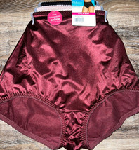 Vanity Fair Radiant ~ Womens Brief Underwear Panties 3-Pair Nylon (F) ~ L/7 - £21.70 GBP