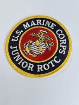 USMC US Marine Corps Junior ROTC Round Patch EGA Eagle Globe Anchor Jr I... - $4.94