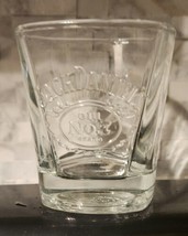 Embossed Jack Daniels Old No. 7 Whiskey Rocks Glass Low Ball Tumbler EUC - £7.83 GBP