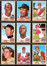 1968 Topps Cleveland Indians Team Lot 9 diff Lee Maye Leon Wagner Larry Browm ! - £7.43 GBP