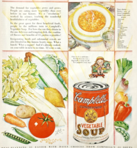 1930 Campbell&#39;s Vegetable Soup Advertisement Canned Classic Foods DWJJ19 - $779.39 MXN