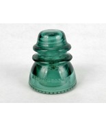 Glass Electrical Insulator, Hemingray-42 Green, Early 1900s Pole Wire Pr... - £11.21 GBP