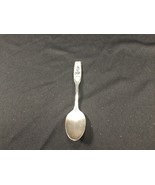 Vintage July Larkspur Collectible Silver Spoon Souvenir - £9.24 GBP