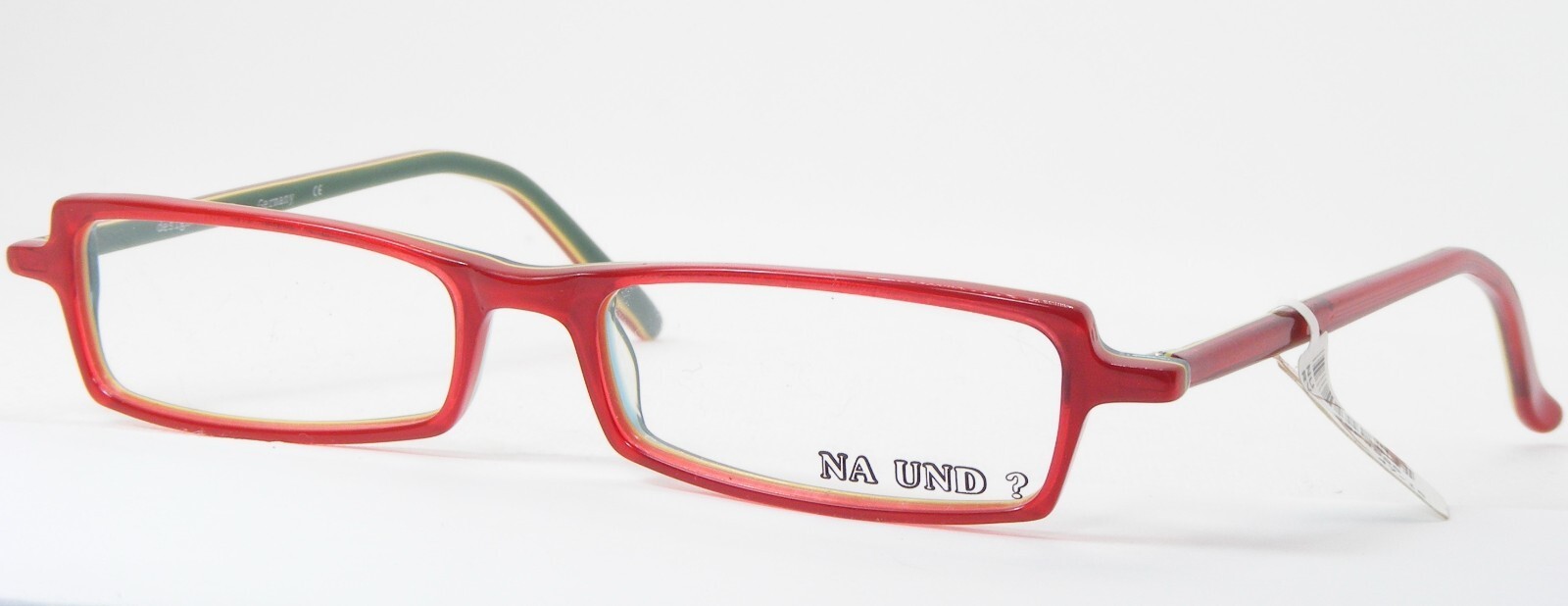 NA UND? Diseño MARION RAMM 29F4885RV ROJO Montura De GAFAS Multicapa 47-... - $46.52