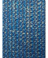 5.8 x 150 ft. Knitted Privacy Cloth - Blue - £317.54 GBP