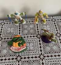 Viacom Teenage Mutant Turtles 2018 McDonalds Happy Meal Toys 4 Half Shel... - £6.18 GBP