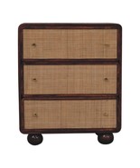 Chestnut Woven Chest - $15,479.22 MXN