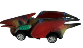 Dinobros Pterodactyl Toy Car Pullback Dinosaur Plastic Dino Animal Multi... - $4.99