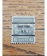 US Stamp White House 4 1/2c Used &quot;New York NY&quot; - $18.23 MXN