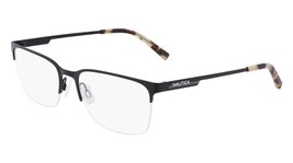 New Nautica N-7327 005 Matte Black Eyeglasses 56/18/145 - $1,274.93 MXN
