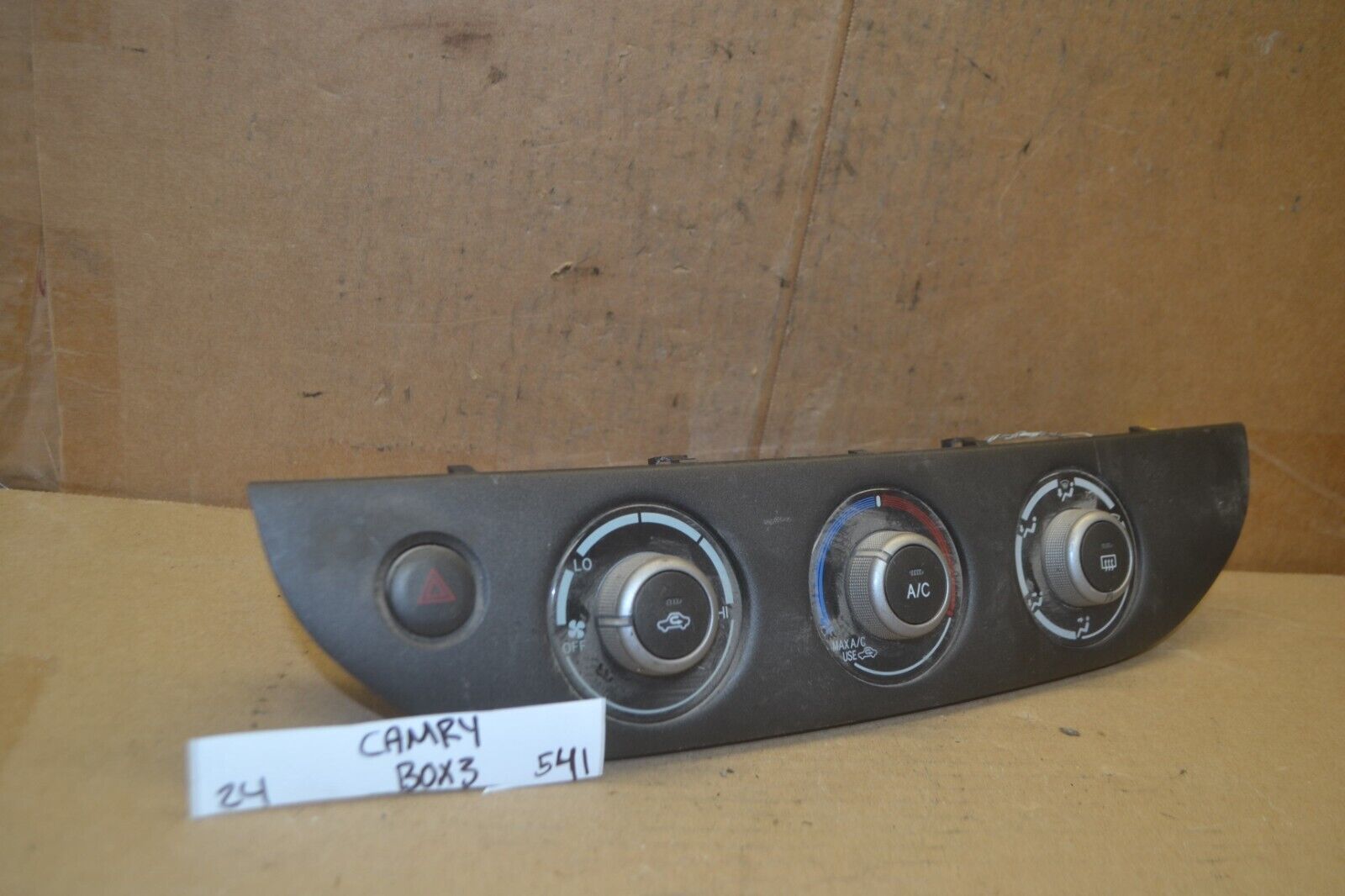 02-06 Toyota Camry Temperature AC Climate 5590233660 Control 541-24 bx3 - $4.99