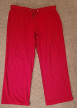 Women Old Navy  Pajama Bottom Pants Red Size XL Warm Winter Christmas Ni... - $9.99