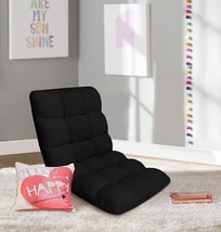 Microfiber Reclining Floor Chair, Gaming Sofa Chair, Adjustable, Cushion... - $59.95