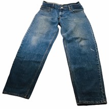 Vtg Levis 560 Loose Fit Tapered Leg Denim Jeans Mens 34&quot;x34&quot; /Actual 33x33 - $42.70